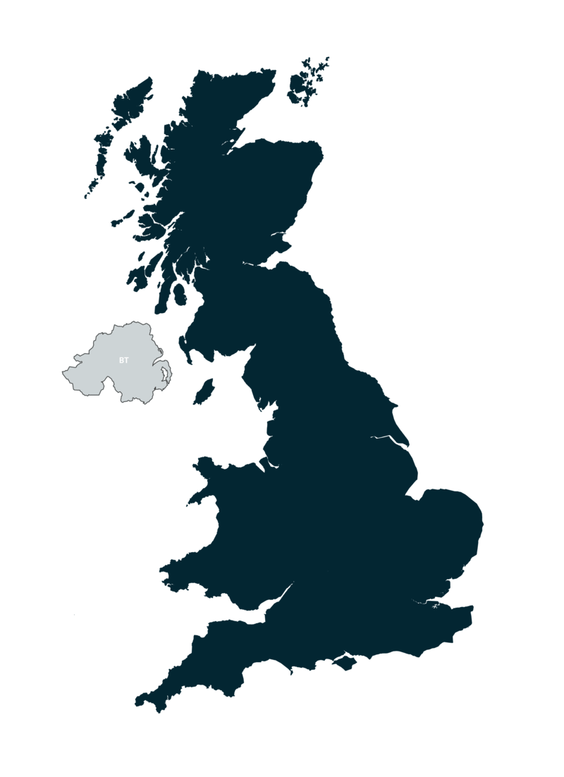 Northern Ireland Map